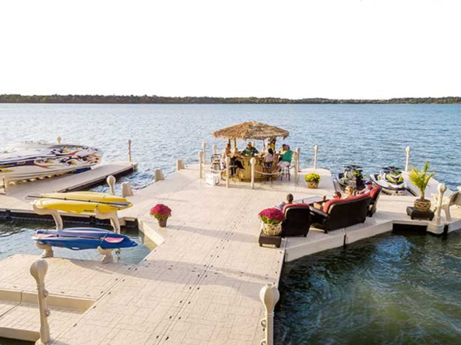 Modular Polyethylene Floating Dock﻿s by Wave Armor